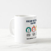 Kingdom Readiness Dashboard Christian Mug コーヒーマグカップ (正面左)