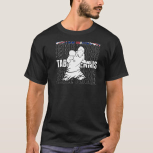 Kingdom Table 統一された Tennis Support British Ping Tシャツ
