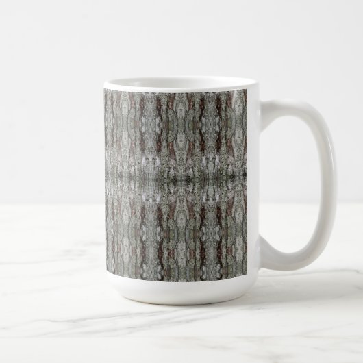 Kingdom Tree Bark Patterned コーヒーマグカップ (右)
