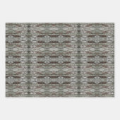 Kingdom Tree Bark Patterned ラッピングペーパーシート (正面3)