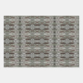 Kingdom Tree Bark Patterned ラッピングペーパーシート (正面)
