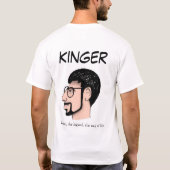 Kinger Tシャツ (裏面)
