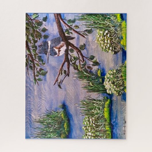 Kingfisher夫人 ジグソーパズル (縦)