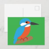 Kingfisher ポストカード (正面/裏面)