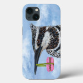 Kingfisher and macaron iPhone 13ケース Case-Mate iPhoneケース (裏面)