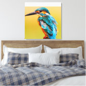 Kingfisher At Dawn Canvas Print キャンバスプリント (インサイチュ (寝室))