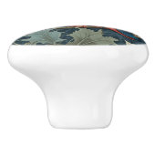 Kingfisher Birdに面離れするWilliam Morrisスタイル セラミックノブ (側面)