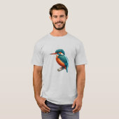 Kingfisher bird基本Tシャツ Tシャツ (正面フル)