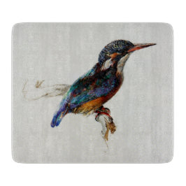 Kingfisher Bird (by John Ruskin) カッティングボード