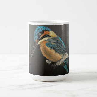 Kingfisher Bird Fine Art Mug  コーヒーマグカップ