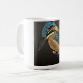 Kingfisher Bird Fine Art Mug  コーヒーマグカップ (正面左)