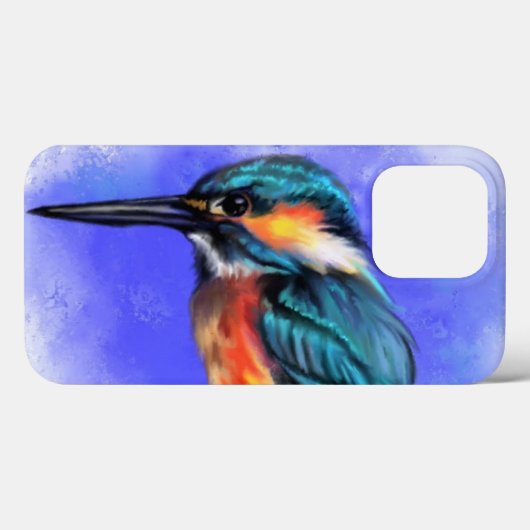 Kingfisher Bird iPhoneケース Case-Mate iPhoneケース (裏面 (横))