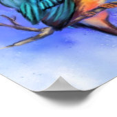 Kingfisher Bird Poster - 絵画's ポスター (角)