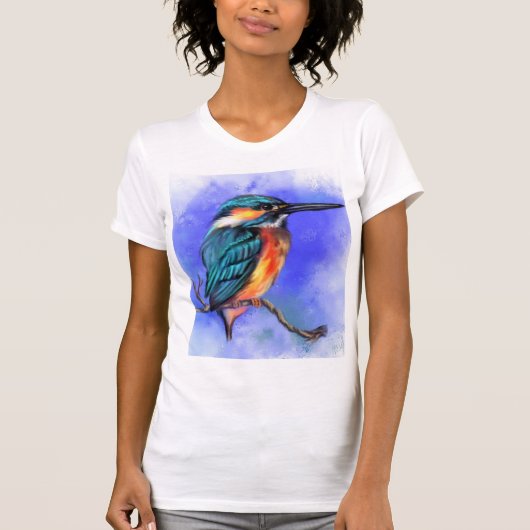Kingfisher Bird Tシャツ (正面)