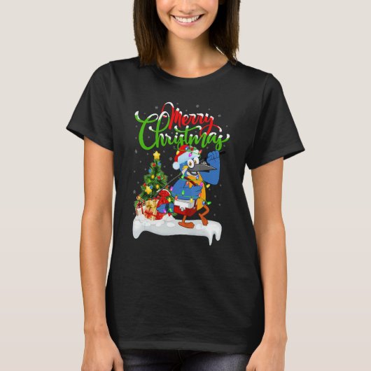 Kingfisher Bird   Xmas Decorations Kingfisher Chri Tシャツ (正面)