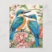 Kingfisher bluebirds ポストカード (正面)