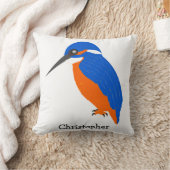 Kingfisher Design Personalised クッション (ブランケット)