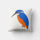 Kingfisher Design Personalised クッション (正面)