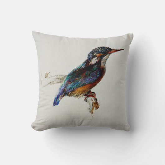 Kingfisher (John Ruskin) クッション (正面)