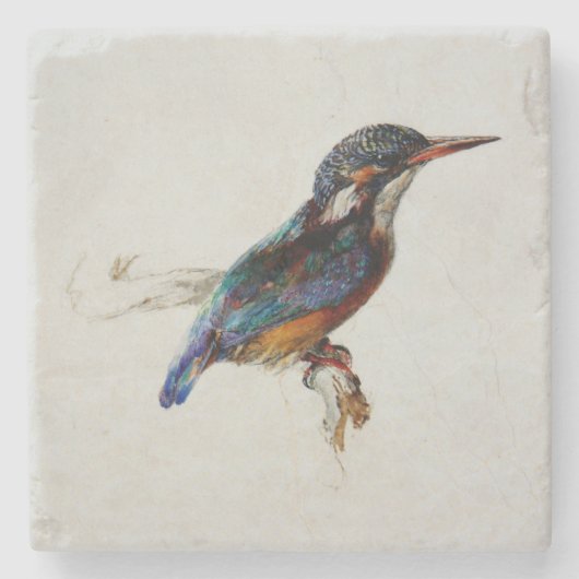 Kingfisher (John Ruskin) ストーンコースター (正面)