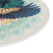 kingfisher mandala カッティングボード (角)