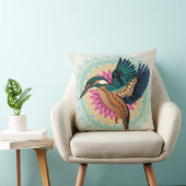 kingfisher mandala クッション (椅子)