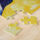 Kingfisher Painting Postcard ジグソーパズル (側面)