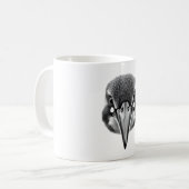 Kingfisher T威厳のあるシャツ – Realistic Bird Design コーヒーマグカップ (正面左)