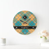 Kingfisher Tartan Large Clock ラージ壁時計 (ホーム)