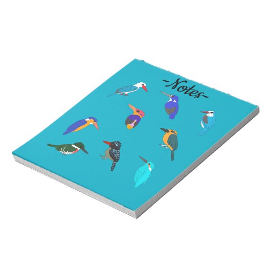 Kingfishers ノートパッド (回転)