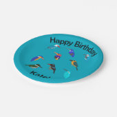 Kingfishers  ペーパープレート (アングル)