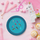 Kingfishers ペーパープレート (パーティー)