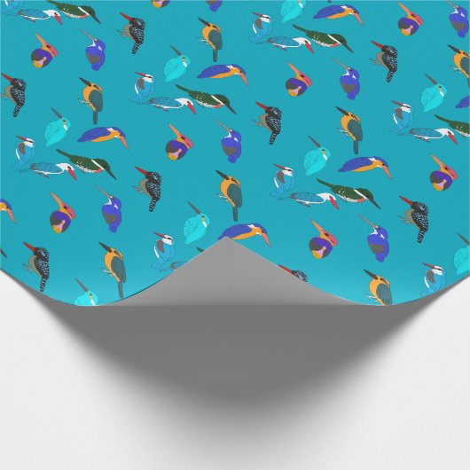 Kingfishers ラッピングペーパー (角)