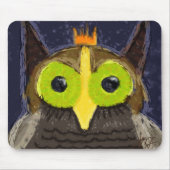 Kinglyフクロウ マウスパッド (正面)