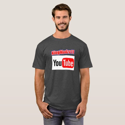 KingModzv11 youtube Tシャツ (正面フル)