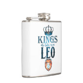 KINGSはLEO生まれの〔占星術の〕十二宮図の7月のサインとして威厳があるいる フラスク (右)