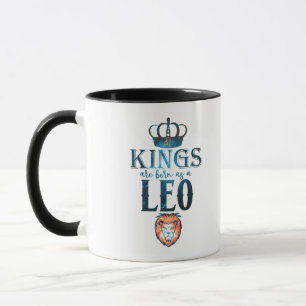 KINGSはLEO生まれの〔占星術の〕十二宮図の7月のサインとして威厳があるいる マグカップ