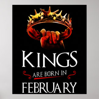 Kings Are Born In February ポスター