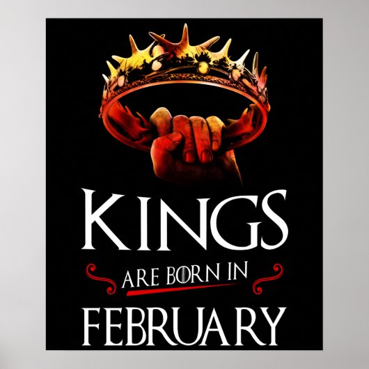 Kings Are Born In February ポスター (正面)