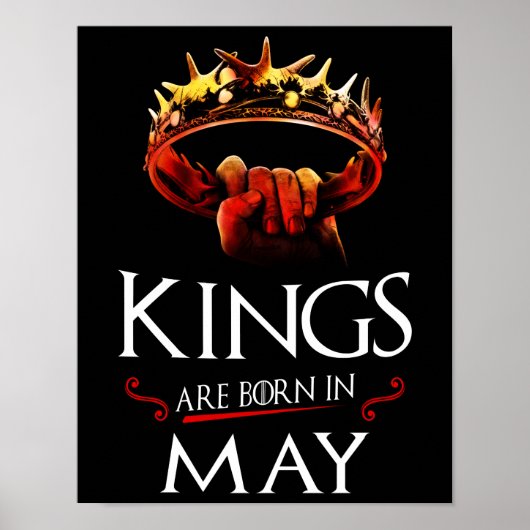 Kings Are Born In May ポスター (正面)