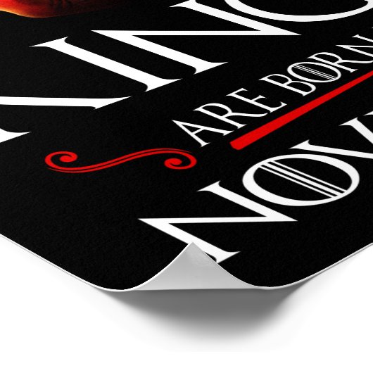 Kings Are Born In November ポスター (角)