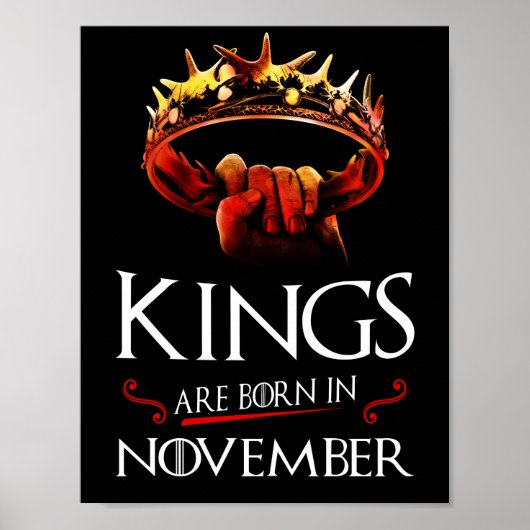 Kings Are Born In November ポスター (正面)