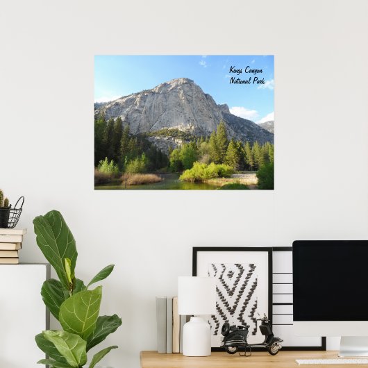 Kings Canyon National Park ポスター (ホームオフィス)