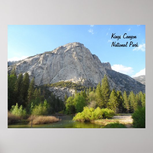 Kings Canyon National Park ポスター (正面)