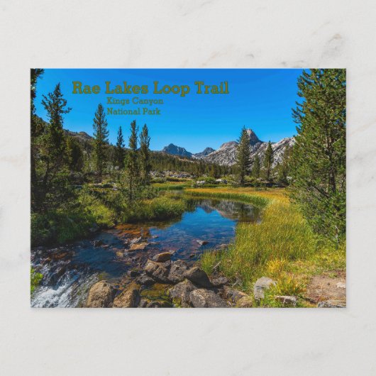 Kings Canyon National Park Post Card ポストカード (正面)
