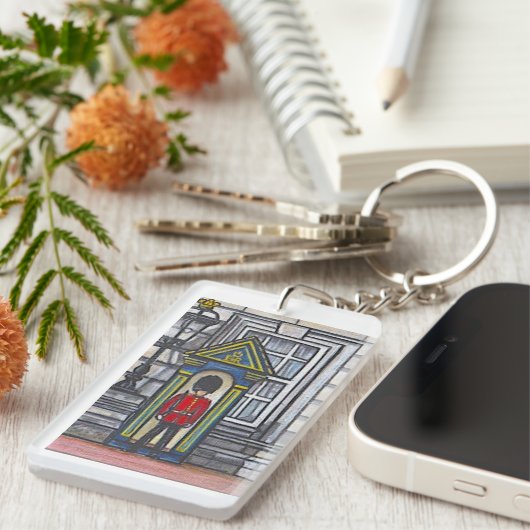 Kings Guard Painting キーホルダー (正面右)