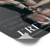 KINGS NEVER DIE - EREN JAEGER  ポスター (角)