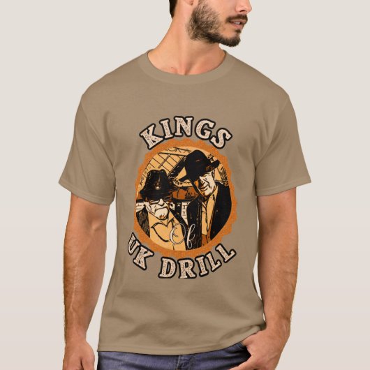 Kings of UK Drill Pete and Bas v2 Tシャツ (正面)