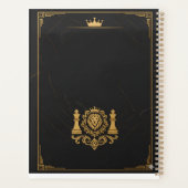 Kings Planner 2026 - Customizable Name | Luxury Bl プランナー手帳 (裏面)