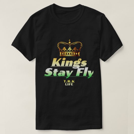 KINGS STAY FLY T.R.K ライフスタイルTシャツ Tシャツ (デザイン正面)